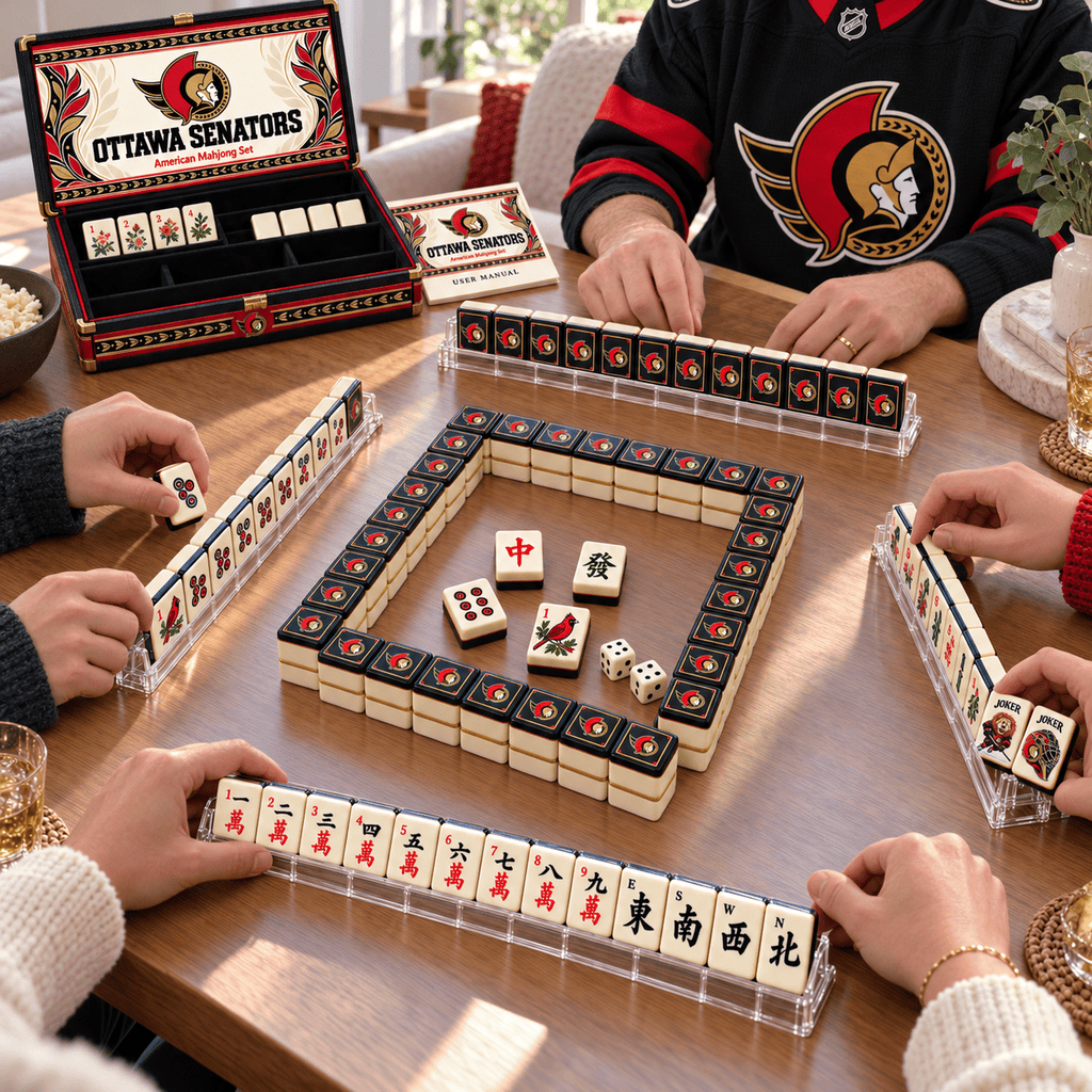 Premium OSHK Mahjong Tiles Set TTMH