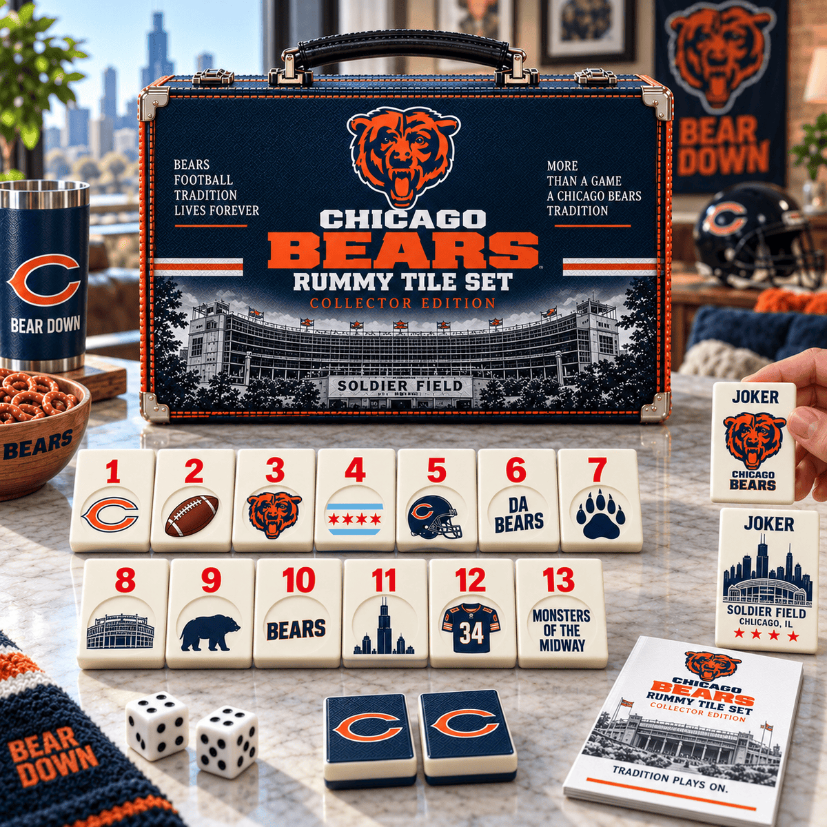 CCB Premium Rummy Tile Set TTNL
