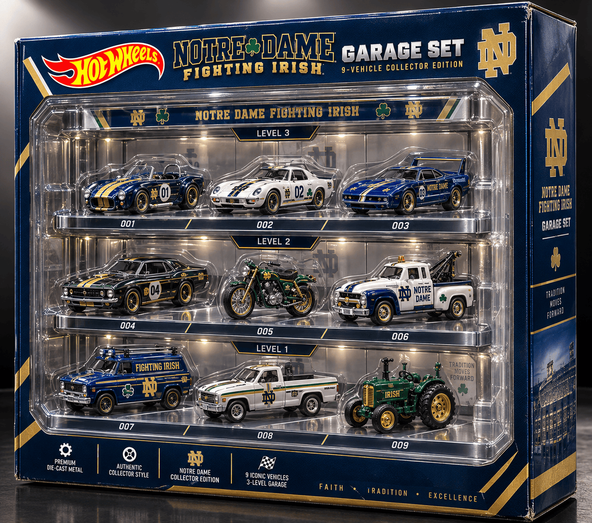 NDFI Premium Diecast Garage Set NTTB