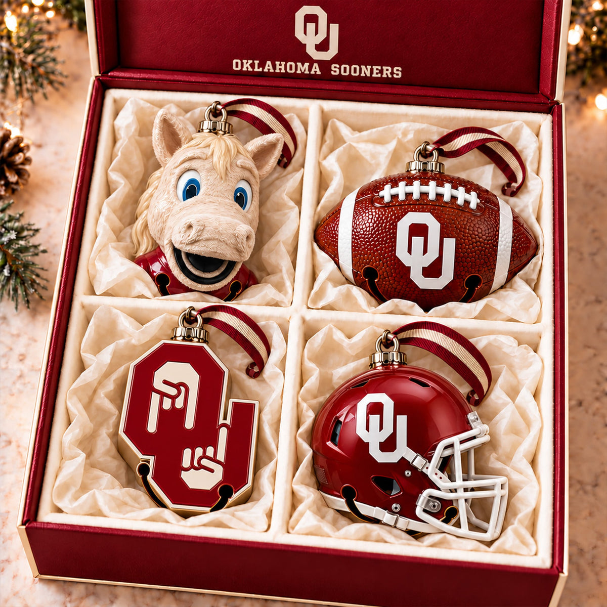 Premium OSN Christmas Bell Ornament PVNA