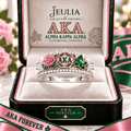 AKA Premium Charm Pavé Statement Ring NTNA