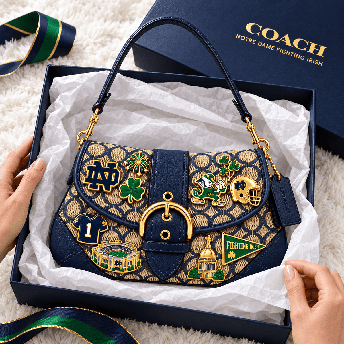 Premium NDFI Soho Bag With Charm NPL