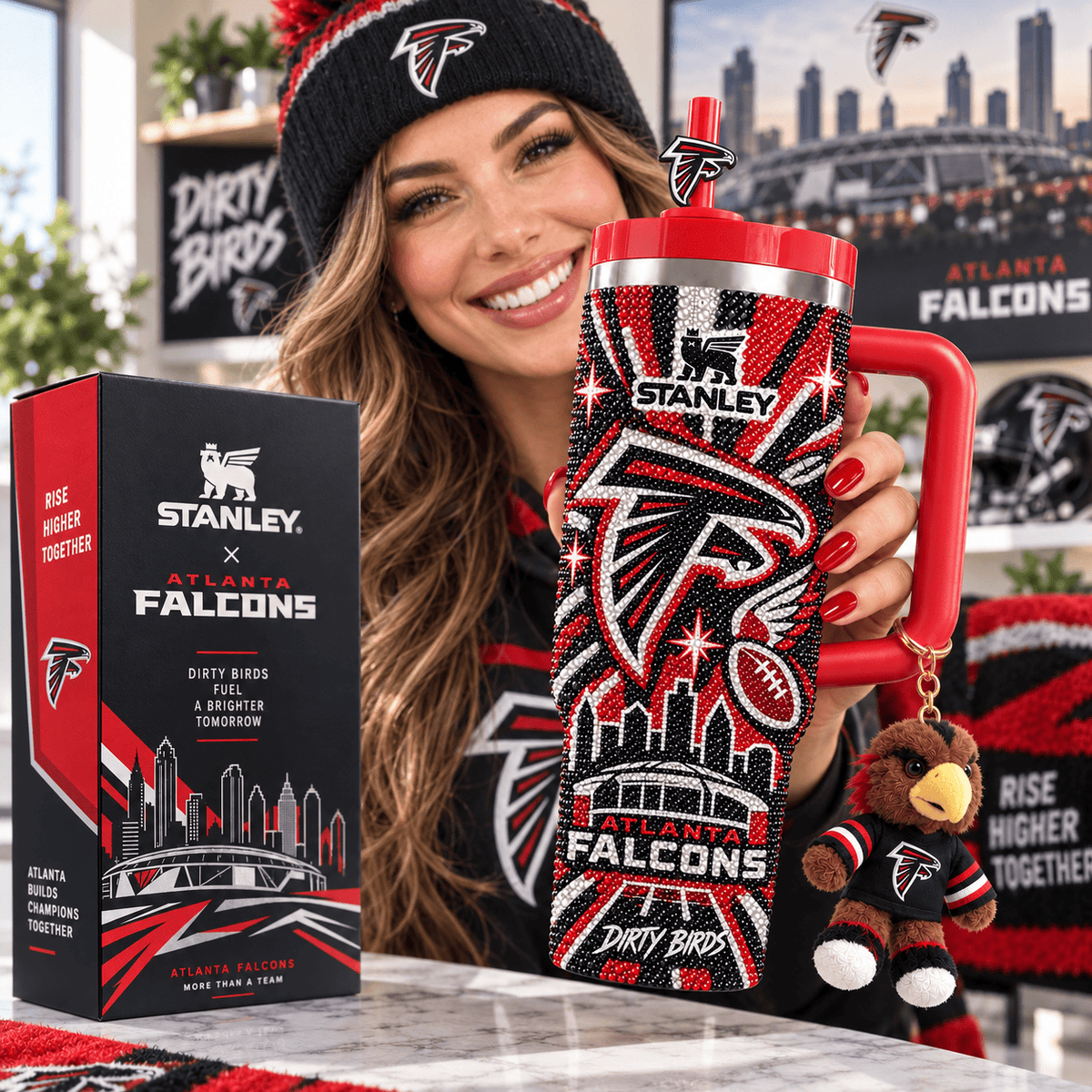 ATF 40oz Tumbler With Handle TTNL