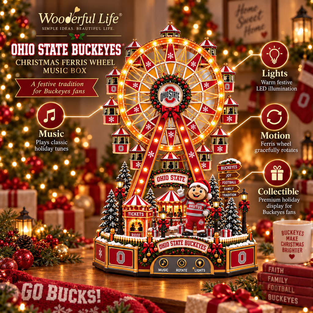 OSB Premium Christmas Carousel Music Box BMD