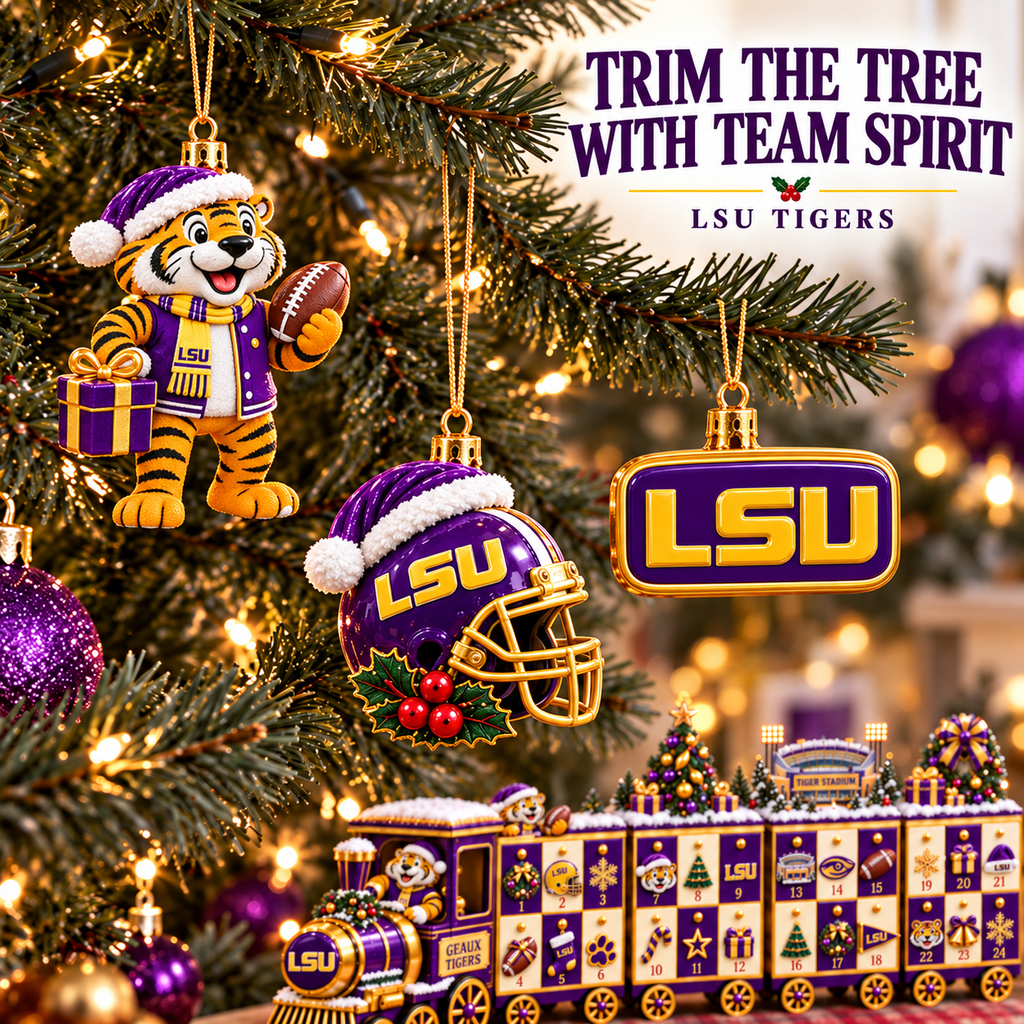 LSU Premium Christmas Advent Calendar TMH