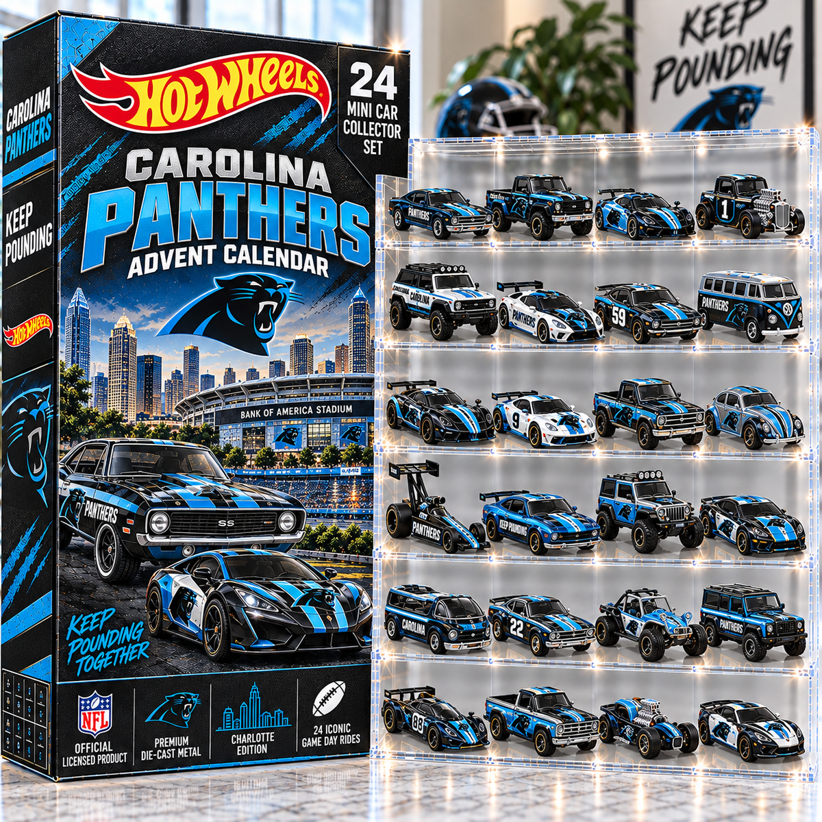 CRPT Premium Mini Car Advent Calendar NTNA