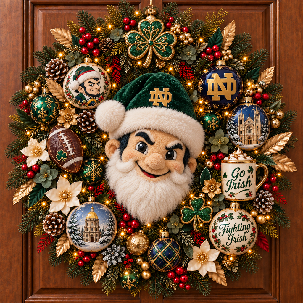 NDFI Premium Christmas Ornament Wreath NTTB