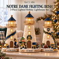 NDFI Premium Holiday Lighthouse Trio TMH