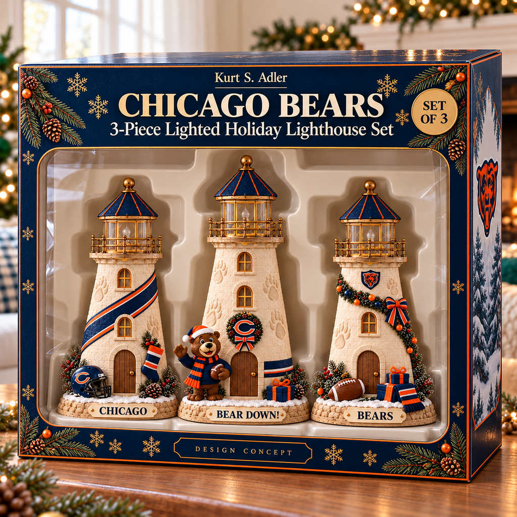 CCB Premium Holiday Lighthouse Trio TMH