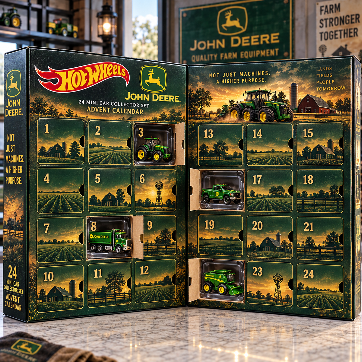 JODE Premium Mini Car Advent Calendar LNTH