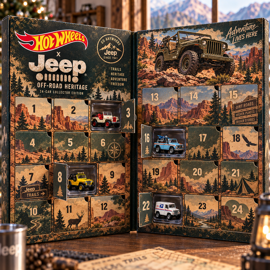 JEP Premium Mini Car Advent Calendar LNTH