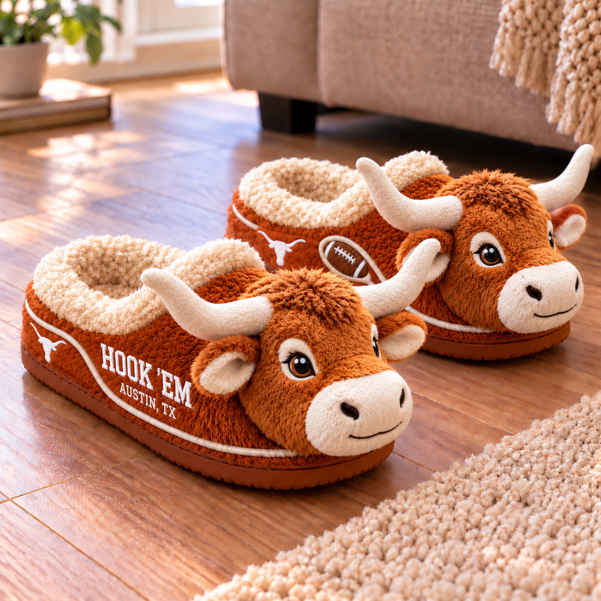 LSU Custom Character Slippers DNBN