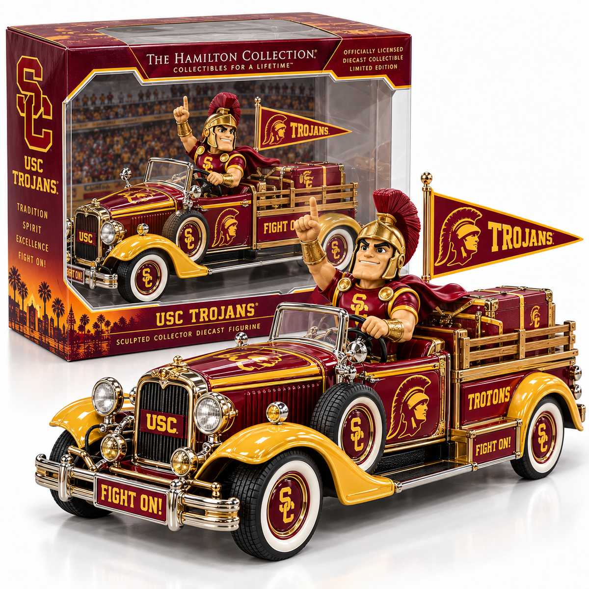 USC Heritage Diecast Vehicle Collectible TTNL