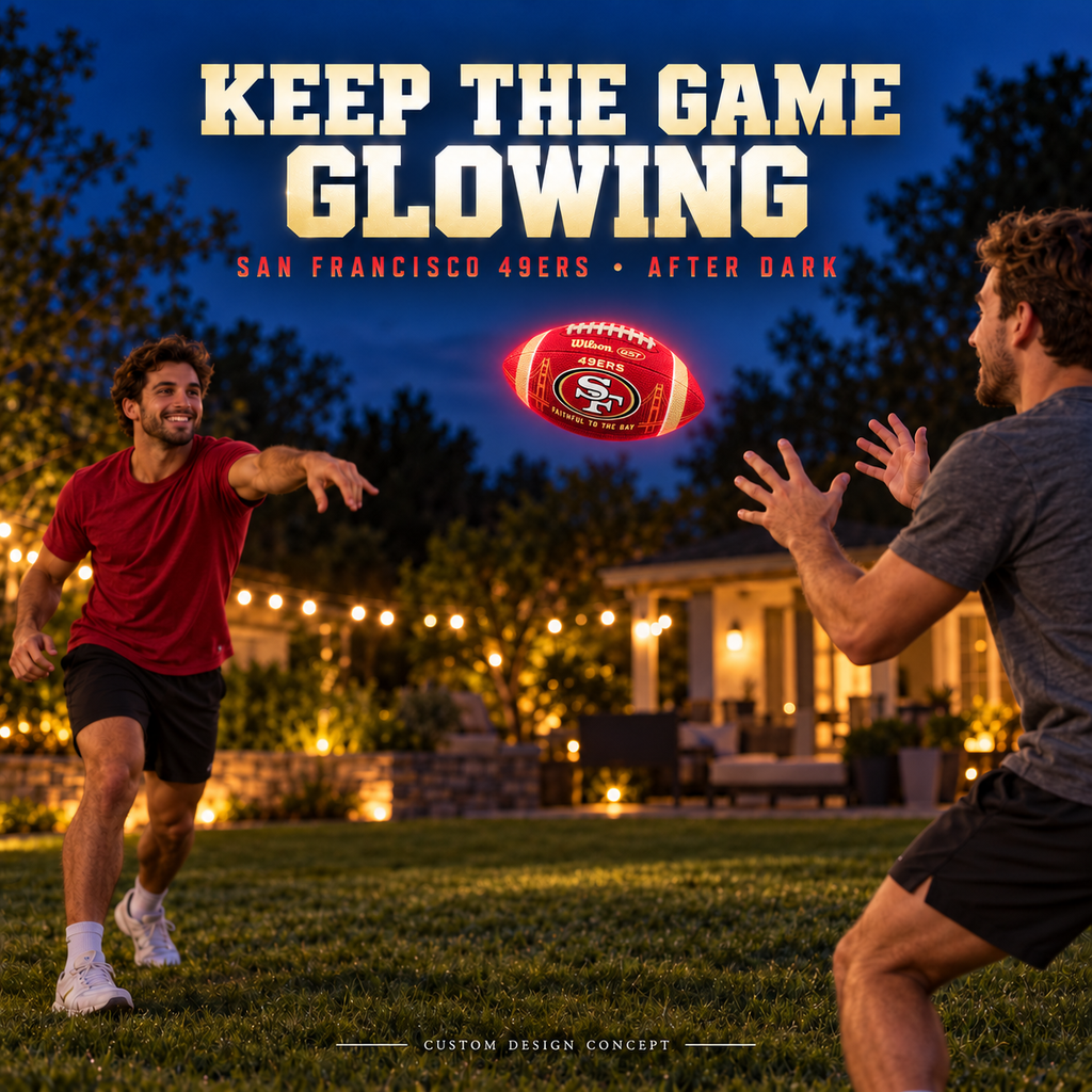 SF49 Premium Light-Up Football NHVH