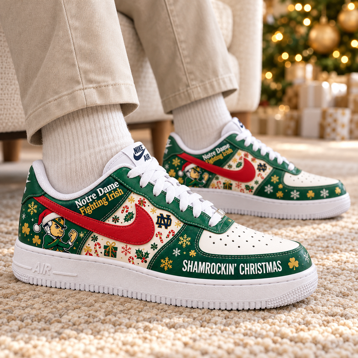 NDFI Premium Christmas Low-Top Sneaker PTKL
