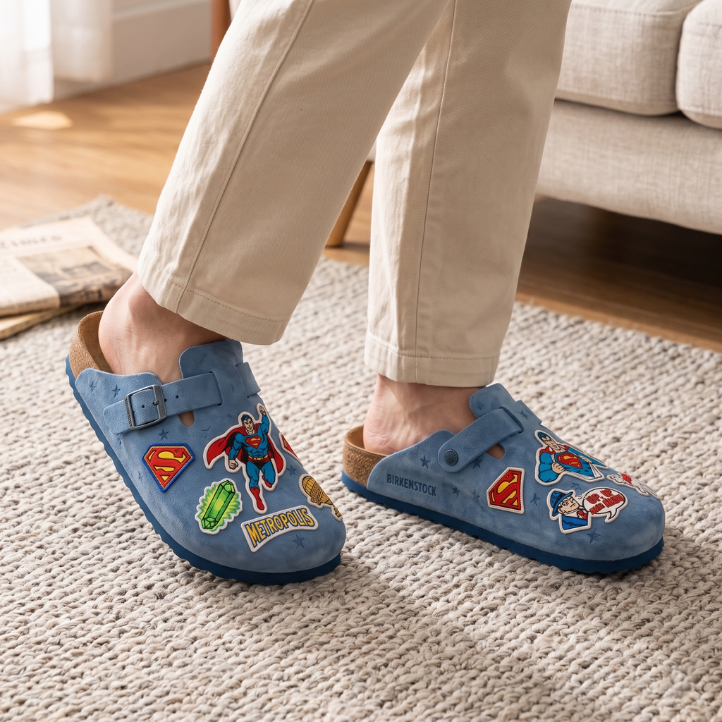PREMIUM SPM MINK SUEDE CLOGS NPL
