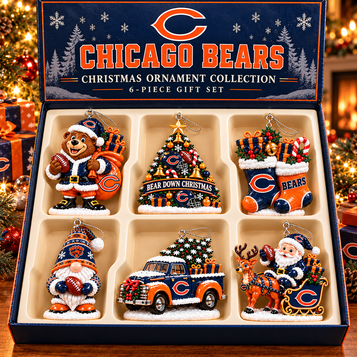 CCB Premium Christmas Tree Ornament Set TMH
