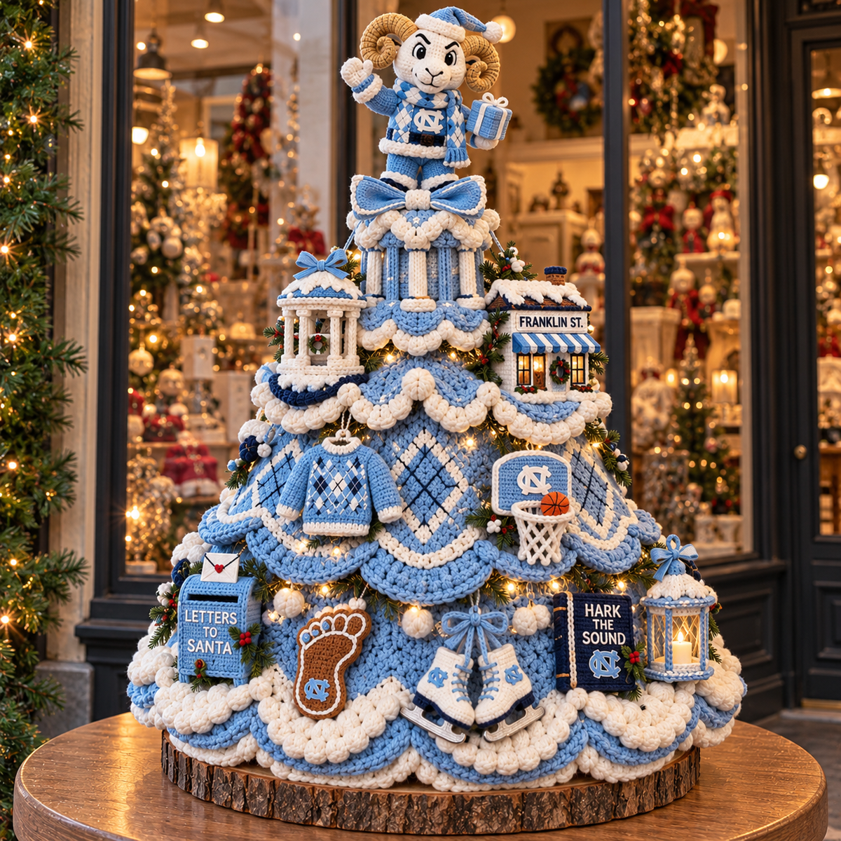 UNC Decorative Christmas Tree HTTT