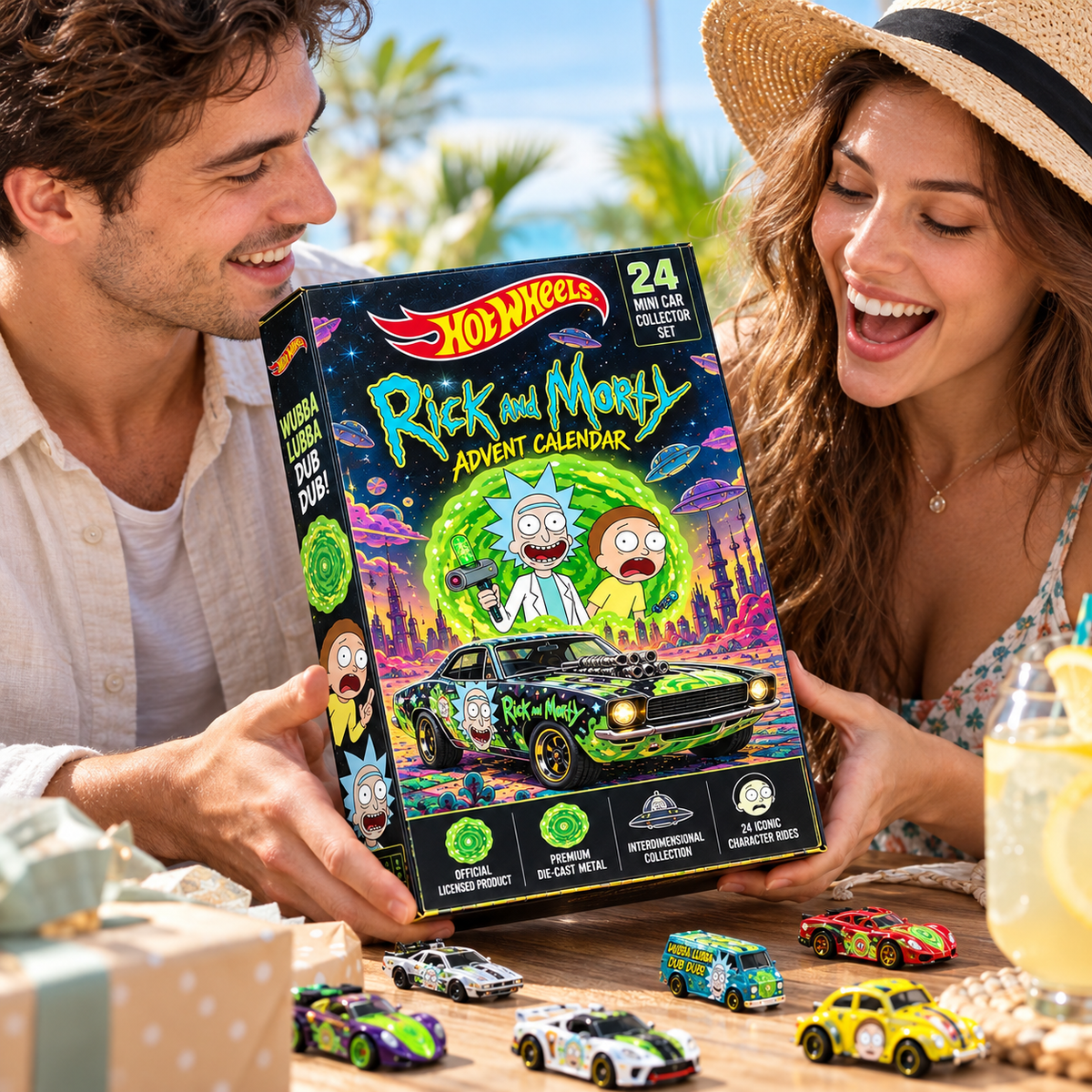 RAM Premium Mini Car Advent Calendar NTNA
