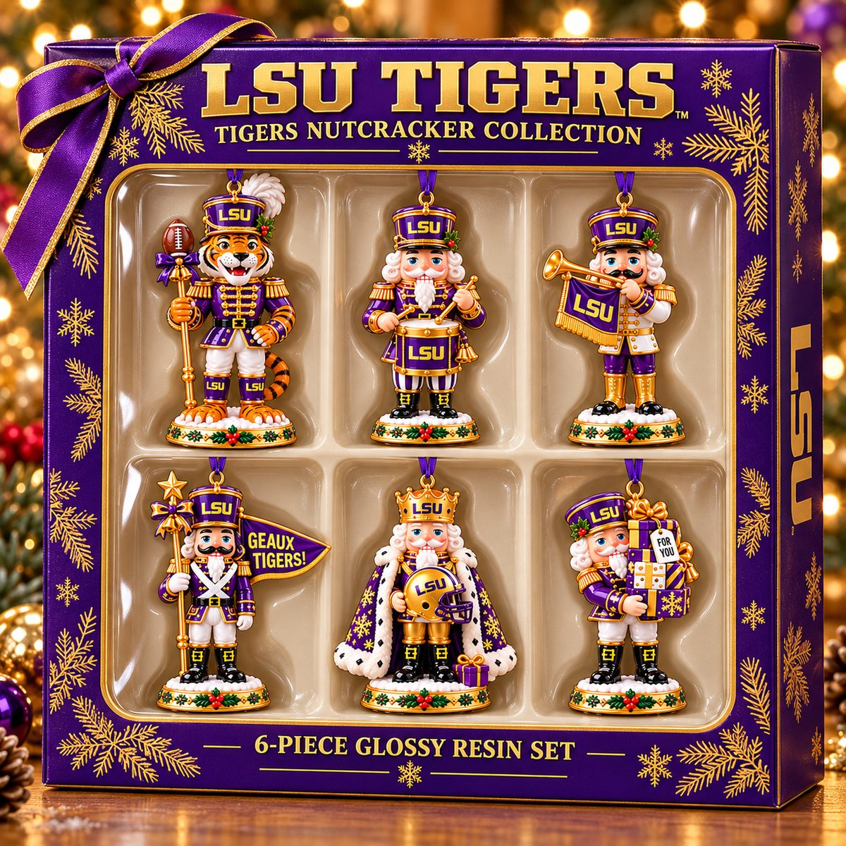 LSU Special Christmas Tree NCK Ornament TTTT