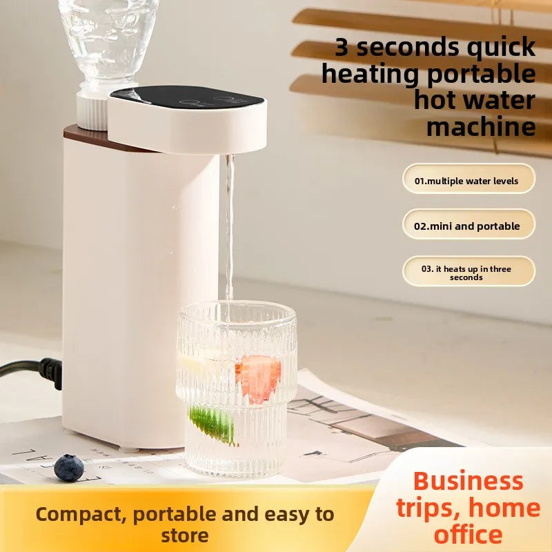 3 S Instant Hot Water Dispenser Electric Desktop Water Purifier For Travel&Home Portable Water Dispenser With Smart Touch Screen