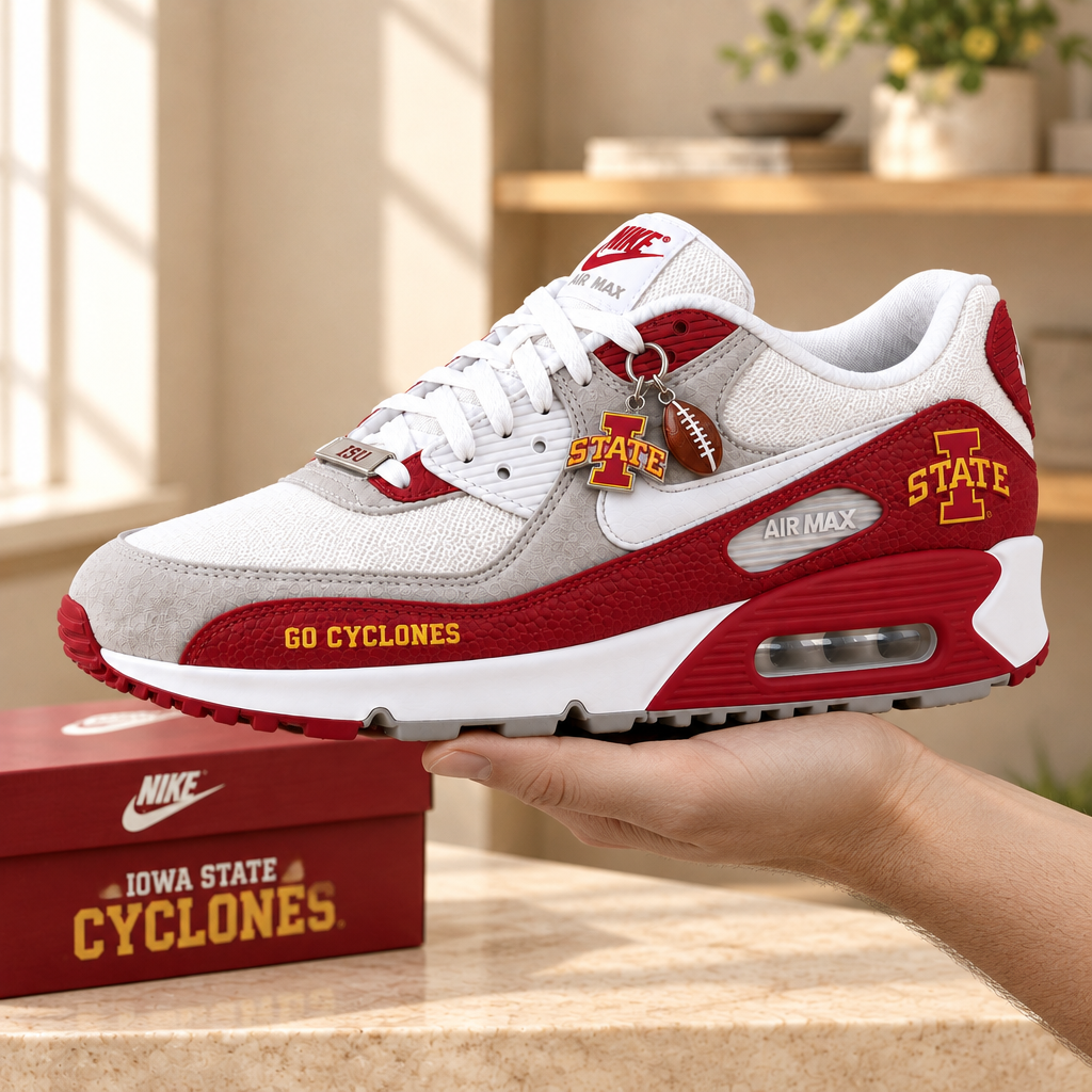 Iowa State Cyclones Premium Low-Top Sneakers