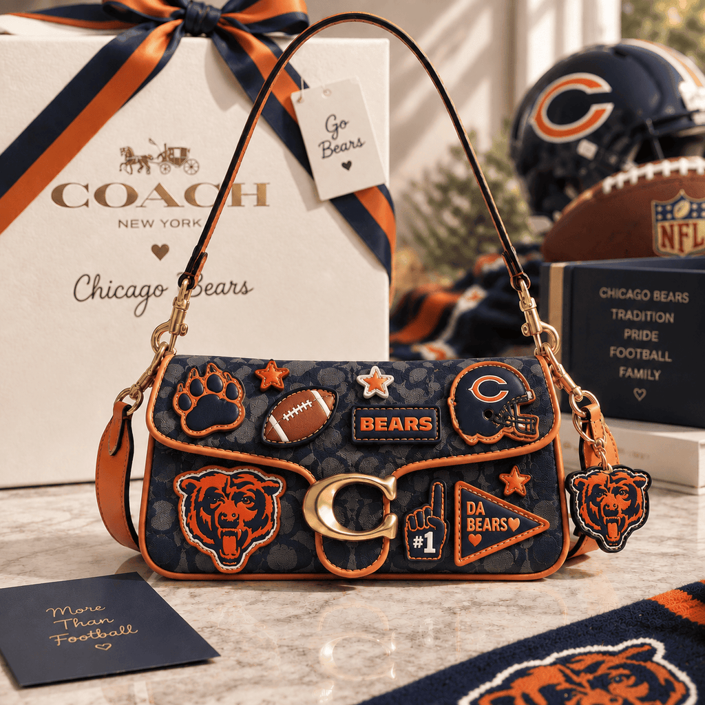 Premium CCB Coach Shoulder Cross With Charm NPL