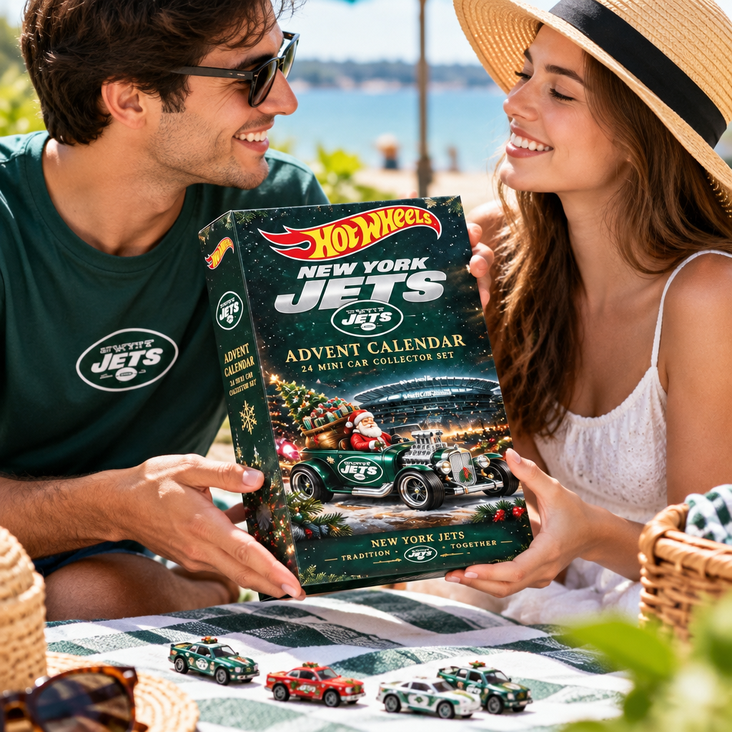 New York Jets Premium Mini Car Advent Calendar