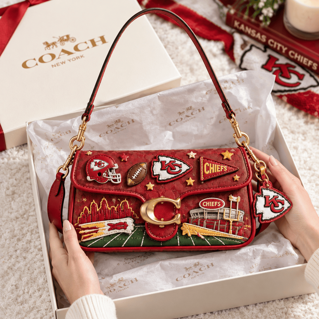 Premium KCC Coach Shoulder Cross With Charm LNTH