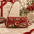 Premium KCC Coach Shoulder Cross With Charm LNTH