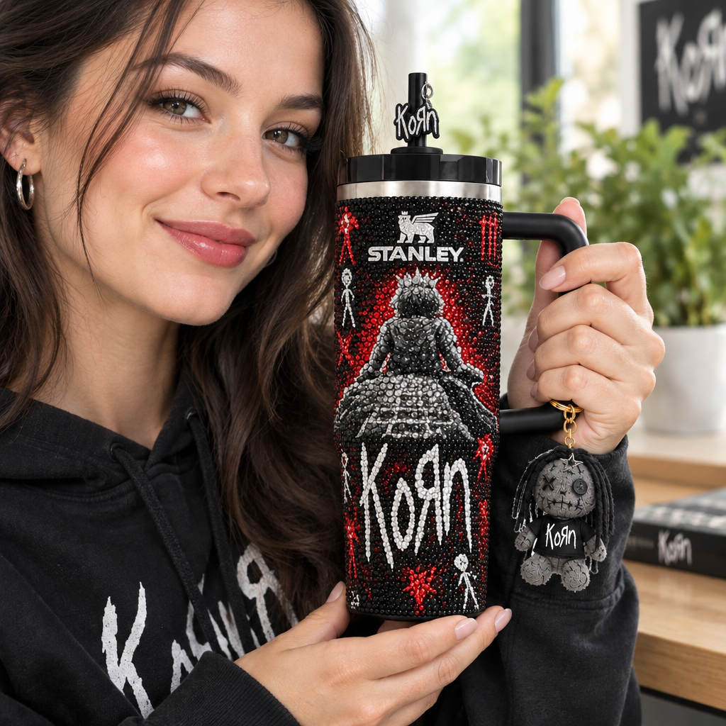 Korn 40oz Tumbler With Handle TTNL